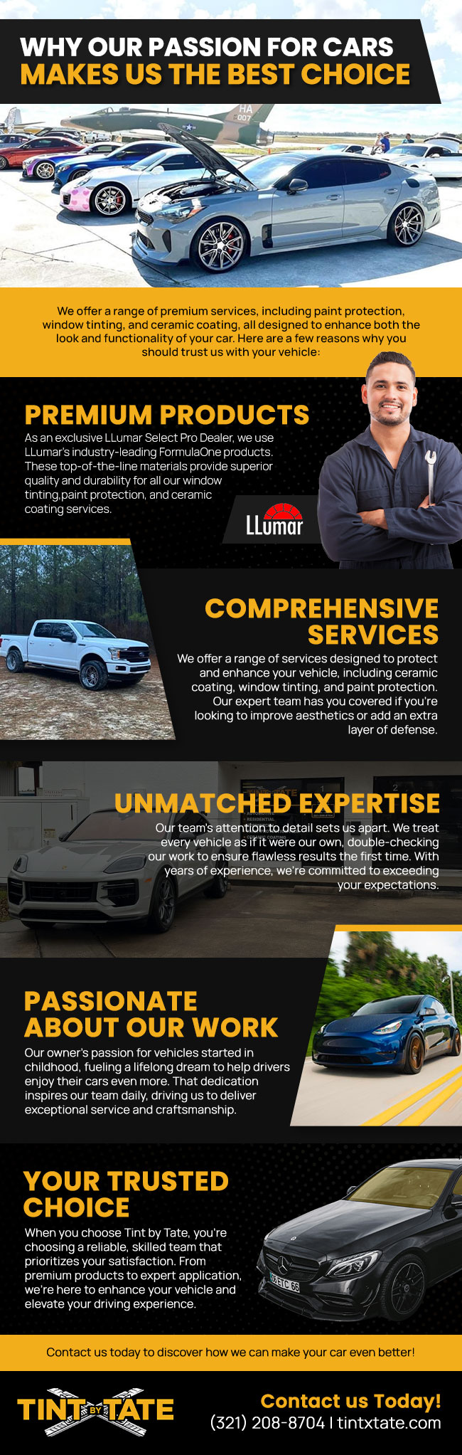 Why Our Passion for Cars Makes Us the Best Choice [infographic]